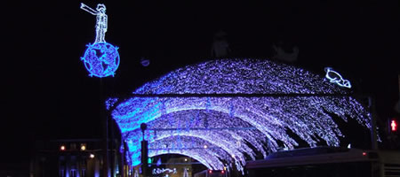 Illuminations de Laval, thème : l'année polaire, 5 décembre 2007 